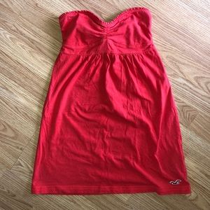 Strapless hollister dress